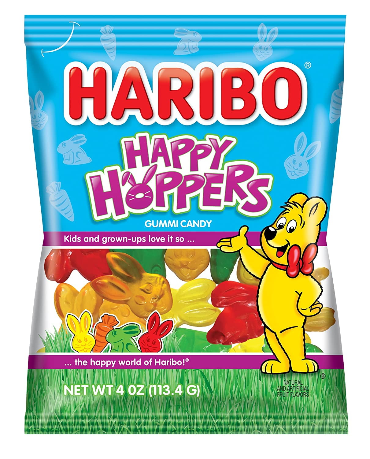 Haribo Of America Happy Hopper,S Candy (1)4 Ounce Bag