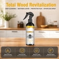 thumbnail image 5 of Beeswax Wood Polish Spray, Bees Wax Furniture Polish and Cleaner, Wood Floor Restorer (2 Set), 5 of 7