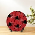 thumbnail image 6 of Disketp Spider Ceramic Plate Dinner Plates Bone China Decorative Plates Art Ceramic Ornaments for Wall Hanging Decoration -8in, 6 of 6