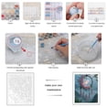 thumbnail image 3 of Paint by Numbers Kit for Adults, Pink Floral Dreamcatcher Scene Paint by Numbers, Easy Paint by Numbers Kit for Adults Beginner, DIY Adult Paint by Number Kits on Canvas, Home Decor, 3 of 7