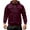 Red1, variant on LUOGENLI Mens Hoodies Black Light Classic Fashion Hooded Sweatshirt with Front Pocket Style Lightweight Cardigan for Casual Wear Hoodies for Men Carhartt Dark Blue Khaki Size M