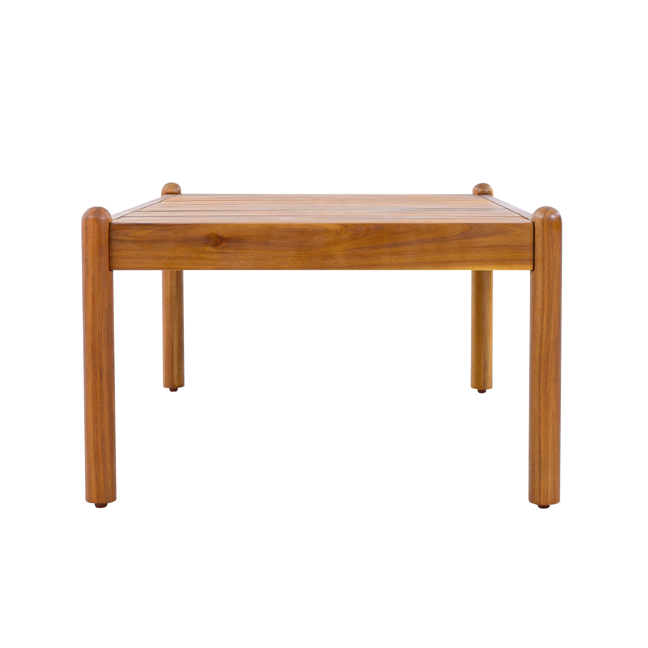 Christopher Knight Home 39" Contemporary Outdoor Acacia Wood Slatted Coffee Table, Teak
