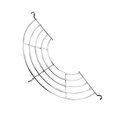 thumbnail image 1 of PENGXIANG 1Pcs Stainless Steel Semi-Circle Fried Food Strainers Cooling Racks Shelves For Kitchen, 1 of 6