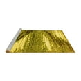 thumbnail image 2 of Ahgly Company Machine Washable Indoor Rectangle Abstract Yellow Modern Area Rugs, 5' x 8', 2 of 4