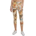 thumbnail image 3 of Calvin Klein Women's Print High Waist Crop Tight Legging, Carbonate Daffofil, S, 3 of 5