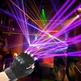 thumbnail image 1 of RGB Laser Gloves Multi-line 4 Heads Disco Laser DJ Beam Stage Light For Finger Dancing Show Halloween Party Rave Nightclub Club, 1 of 5