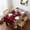 Red Black, variant on Black Snowman Christmas Table Cloth Waterproof Tablecloths, Winter Snowflake Xmas Gifts Tablecloth Dining Table Cover for Kitchen Party Tabletop Outdoor, Square Tablecloth 54x54 Inch