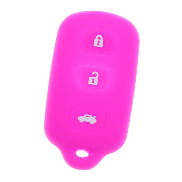 Llave Funda Protectora para Coche Pieza Reemplazo Rosa roja