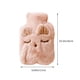 thumbnail image 5 of Xiangmall Waermflasche mit bezug mit Super Weichem Plüsch-Bezug Thermos Flauschige Wärmflasche Rosa für Abende für Bauch Rücken und Nacken Ormromra LL-1443, 5 of 7
