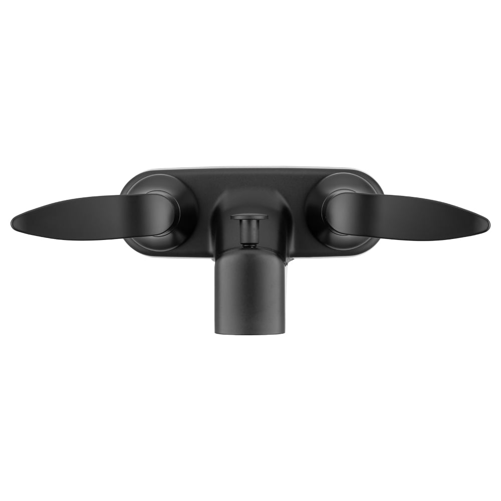 Dura Faucet DF-SA110LH-MB Elegant Rv Tub & Shower Diverter Faucet - Matte Black