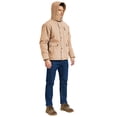 thumbnail image 6 of Weilanxin Men's Winter Jacket with Hood Fleece Lined Water Repellent Windproof Thicken Parka Winter Coat for Skiing Hiking Work, 6 of 11