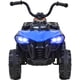 thumbnail image 3 of Moto Montable Eléctrica 6V 2 Llantas Apoyo Little Monkey Azul Niño Luz, 3 of 6