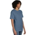 thumbnail image 4 of Hanes Pocket T-Shirt Unisex Garment Dyed Cotton Short Sleeve Tee Crewneck Ringspun Cotton, 4 of 4