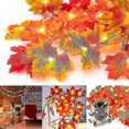 thumbnail image 1 of Maple Leaf Fairy Lights, 20led Autumn Garland Autumn Leaf Garland Autumn Decoration Autumn Maple Leaf Decoration Autumn Decoration For Christmas Thank, 1 of 4