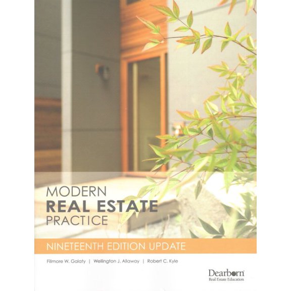 Pre-Owned Modern Real Estate Practice (Paperback) 1475438524 9781475438529