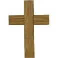 thumbnail image 3 of Ekena Millwork 16"W x 24"H x 1 1/2"D Vintage Farmhouse Cross, Barnwood Decor Collection, Natural Barnwood, 3 of 10