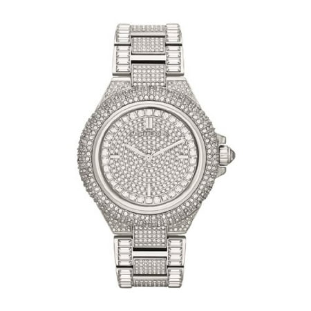 Michael Kors Women's Camille Crystal Stainless Steel Fashion Watch