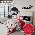 thumbnail image 3 of Juego de sábanas Franco Collectibles Hello Kitty Polka Dot Queen, 3 of 7