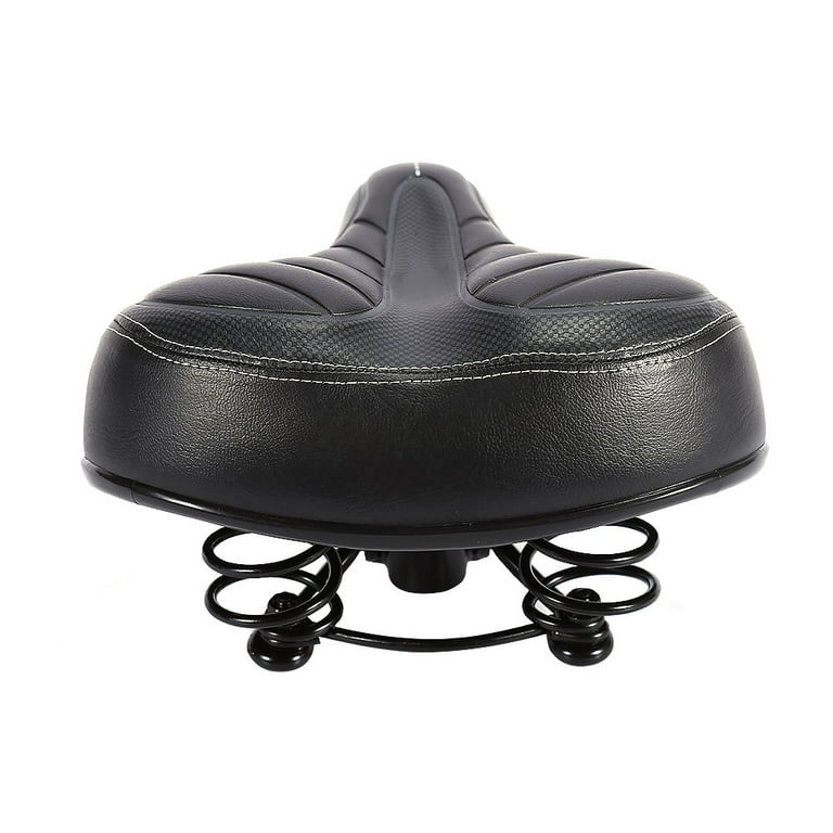 Bike Seat Cushion Comfortable Wide Big Bum Bicycle Gel Cruiser