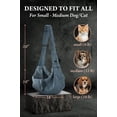 thumbnail image 4 of Mochila portabebés NOAH & PAW para perros y gatos pequeños, de 2,2 a 8 kg, 4 of 9