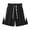 Black, variant on Mens Shorts Casual Color Block Drawstring Straight Leg Loose Fit Summer Swimming Shorts