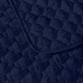 thumbnail image 5 of Chezmoi Collection Thea 3-Piece Oversized Bedspread Set, Geometric Quatrefoil Pattern Quilted Coverlet Set, 5 of 10