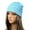 C-Sky Blue, variant on ZQUUVOU Women Knit Slouchy Beanie Hat Thin Stretch Skull Caps A-Wine