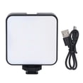thumbnail image 2 of RGB Video Light, LED Camera Light Panel 1500mAh CRI 95+ 3000-6500K LED Panel Photography Lighting FX Effects Rechargeable LED Camera Light Full Color with 3 Cold Shoe Mounts for, 2 of 7