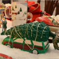 thumbnail image 5 of Vlemua Christmas Decorations Trendy Christmas Vacation Lighted Building，Christmas Holiday Decor，Christmas Light Glowing Small House Creative Christmas Gifts, 5 of 5