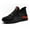 Black-Red, variant on OwnShoe Steel Toe Work Shoes for Men Women Breathable Safety Sneakers Industrial Boots Size 5 Men/6 Women