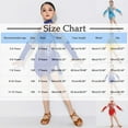thumbnail image 3 of Auroural Girls Clothes Size 6 Clothes Sets for Girls Children's Solid Color Sleeveless Sequin Tassel Jumpsuit Suspender Performance Suit With Sleeves And Necklace Set Blue 7 Years, 3 of 5