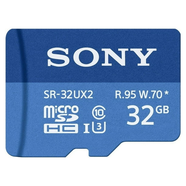 Sony 32gb High Speed Class 10 U3 Micro Sdxc Uhs I Memory Card Walmart Com Walmart Com