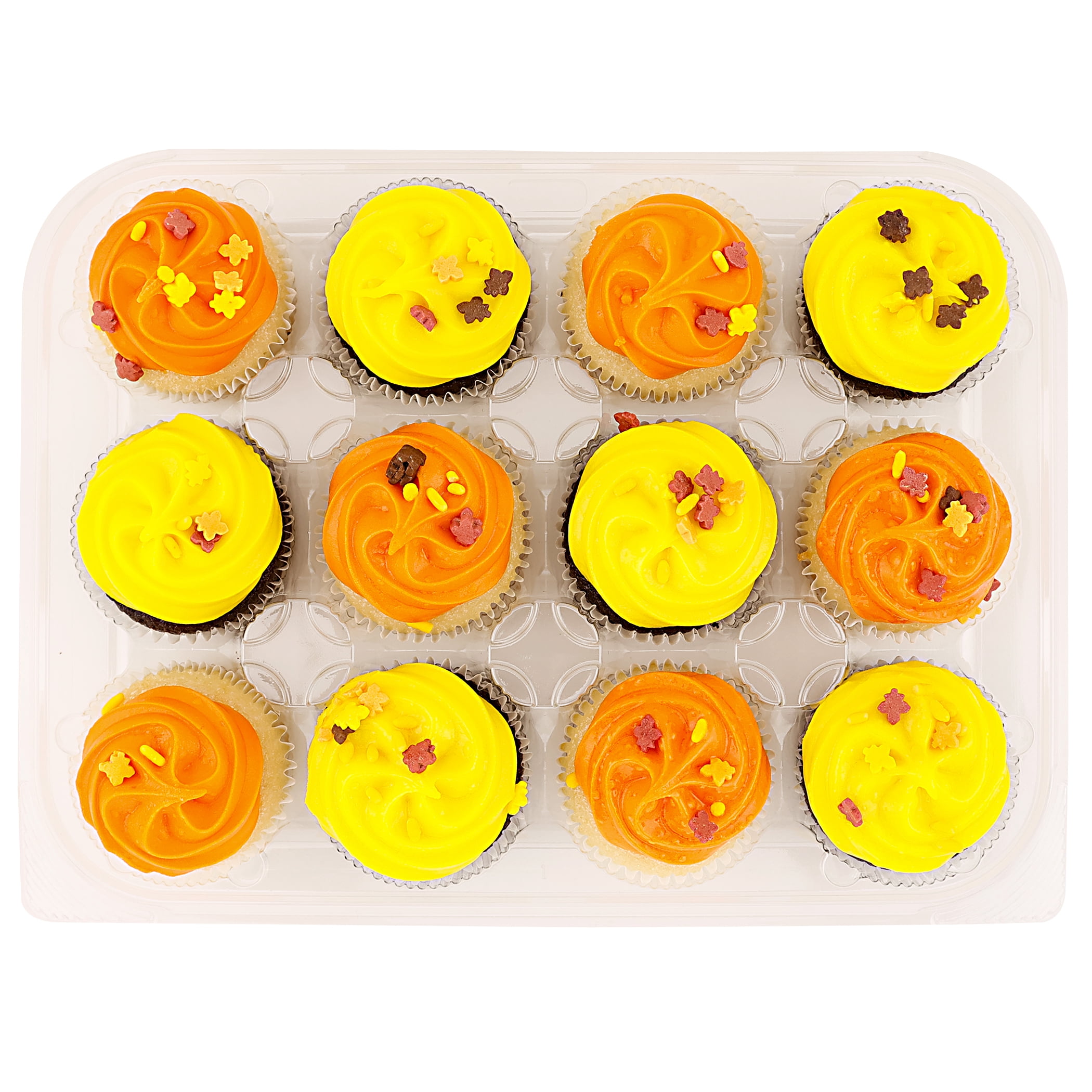 Freshness Guaranteed Harvest Vanilla and Chocolate Cupcakes, 10 oz, 12 Count