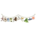 thumbnail image 1 of Stuffed Animals Storage Hammock with Removal Clips Space Saving Stuffed Animals Storage Chain Cotton Rope Stuffed Animals Holder Portable Hanging Hammock Storage for Hats Toys Dolls-1pc-, 1 of 10