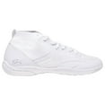 thumbnail image 2 of GK Hi-Flyer Mid Cheerleading Shoe – Lightweight Mid-Top with Ankle Support (White, 9), 2 of 3