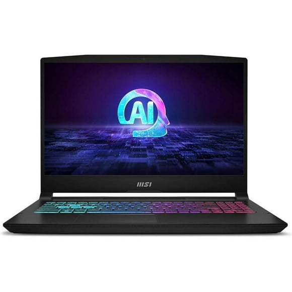 Ordinateur portable de jeu MSI Katana A15 15,6" 144Hz avec AMD Ryzen 9 8945HS, NVIDIA RTX 4060, 16 Go de RAM, SSD de 1 To, Win11