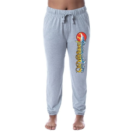 Thundercats Womens Classic Show Title Logo Sleep Jogger Pajama Pants