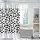 thumbnail image 4 of Cortina De Ducha Para Baño, Diseño Con Estampado De Adoquines, Forro De Plástico Impermeable, Ojales Reforzados, Resistente Al Moho Y Los Hongos, Decoración Moderna Para El Baño, 4 of 7