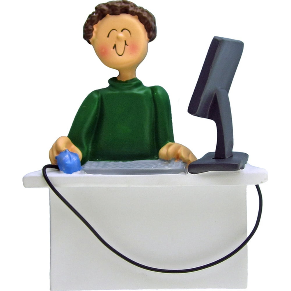 Computer Christmas Ornaments 