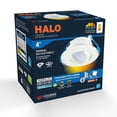 thumbnail image 2 of HALO RA 4-Inch Canless LED Recessed Downlight with Adjustable Gimbal, Selectable Lumens and Color Temperatures, Dim-to-Warm - RA6LS9FSD2W1EWHDM, 2 of 9