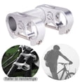 thumbnail image 4 of Vástago del manillar de bicicleta Macarena CNC doble 25,4 mm, 4 of 7