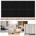 thumbnail image 2 of STOBOK 50Pcs Self Adhesive Carpet Tiles in Black for Quick Home Floor Upgrade, 2 of 11