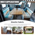 thumbnail image 3 of Yuyamidu Starfish RV Dinette Cushion Slipcover Shell RV Couch Covers for Sofa Beach Loveseat Slipcovers for Travel Trailer Couch 1 Bench Cover 1 Backrest Cover Comfy RV Sofa Cover, 3 of 7