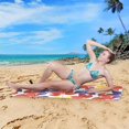 thumbnail image 6 of Dreamtimes Autumn Leaves Beach Towel Quick Dry Absorbent Bath Towels Sandproof Lightweight Towel for Gym Yoga Sports Swimming- 30x60in, 6 of 7