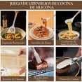thumbnail image 3 of Utensilios Silicona De Cocina Espatulas Brochas 12 Set Modelo Caqui, 3 of 4