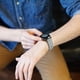 thumbnail image 4 of Correas de Silicona Ajustables para Samsung Galaxy Watch 4, Paquete de 4, Negro, Gris, Azul Marino,, 4 of 7