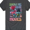 thumbnail image 3 of Trolls - Band Together - Show Me Your Moves - Toddler and Youth Short Sleeve Graphic T-Shirt, 3 of 5