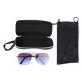 thumbnail image 1 of Gafas de sol modernas con montura de metal, ergonómicas, antideslizantes, ajustables, con protección UV para hombres y mujeres, 1 of 15
