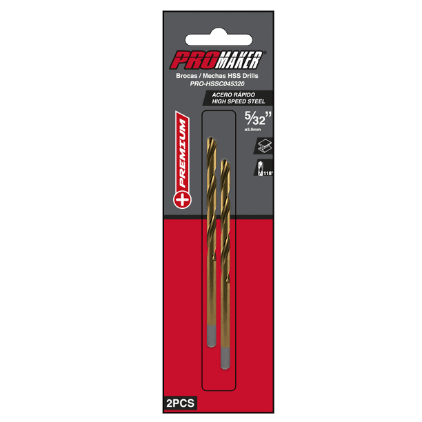 (HSS) Tip Metal Drill Bits 5/32