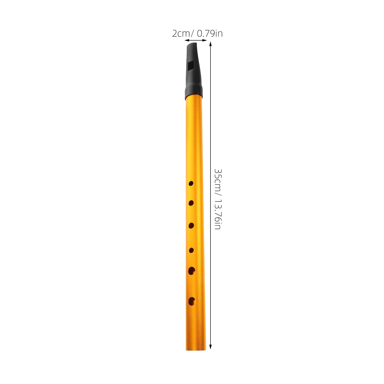 YOSADIER Beginner Ire Flute Vertical Tin Whistle 6 Hole Key of C Instrument